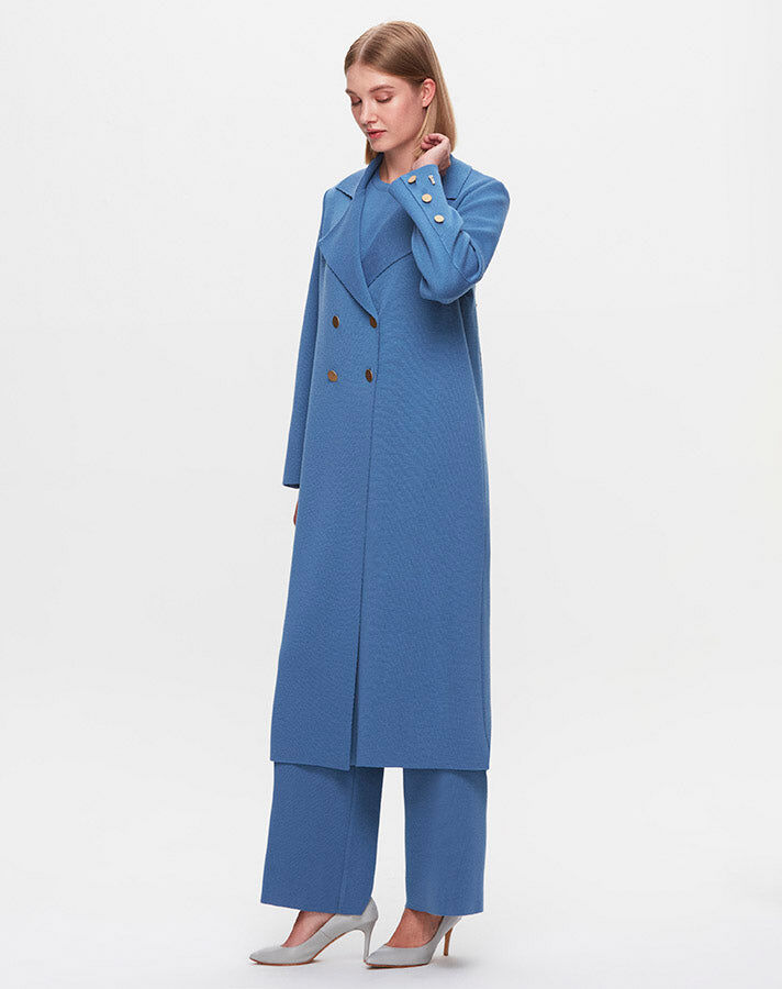 T25K-9018 Shirt Collar Clean Cut Cardigan - 9