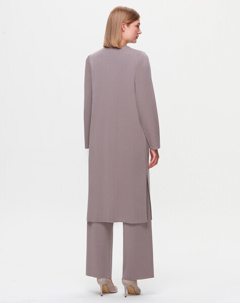 T25K-9021 Önü Keçe Baskılı Hırka SCURE-MİNK - 3