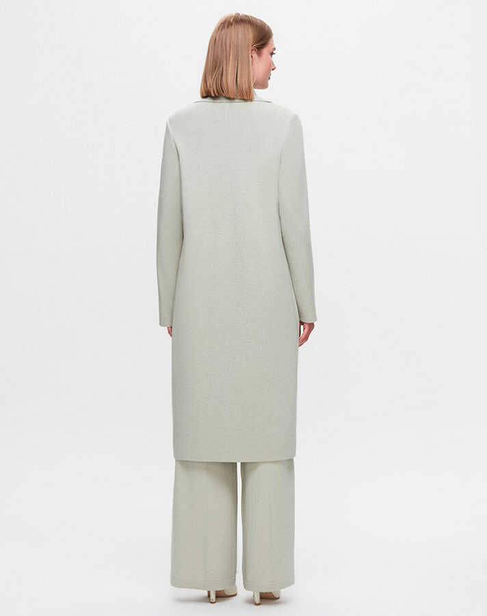 T25K-9024 Krvaze Kesim Triko River Hırka - 2