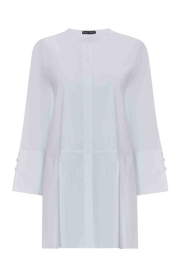 T25PF-0001 Asimetrik Kesim Triko Tunikli Takım STONE - 3