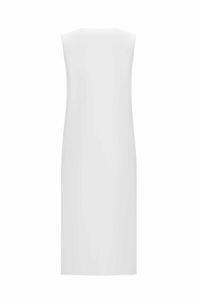 Zippered Long Knit Vest - MISS DALIDA (1)