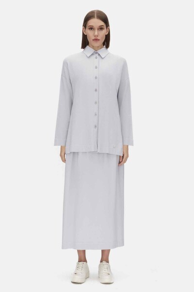 Elastic Waist Comfortable Cut Skirt - MISS DALIDA