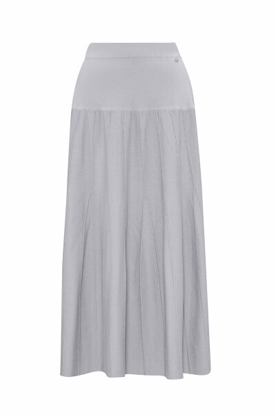 Knitted Technique Knitwear Skirt - MISS DALIDA