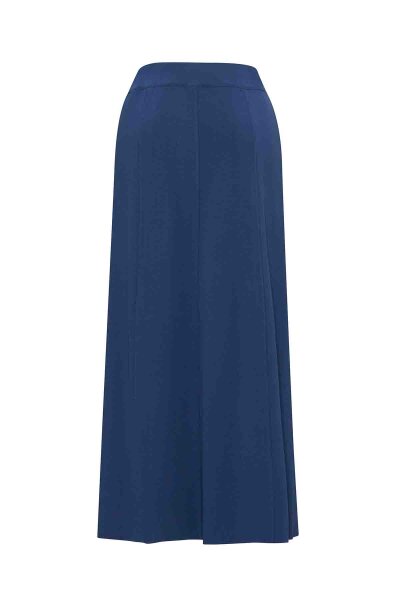 Denim Detailed Button Front Skirt - MISS DALIDA (1)