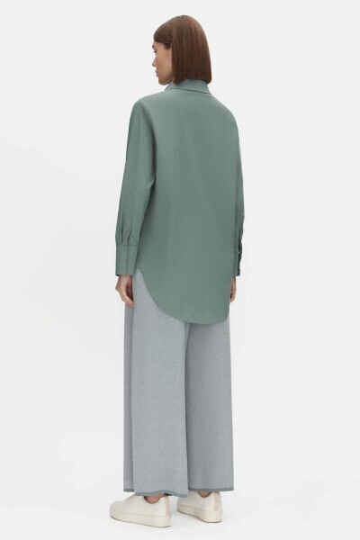 Solid Color Poplin Shirt - MISS DALIDA (1)