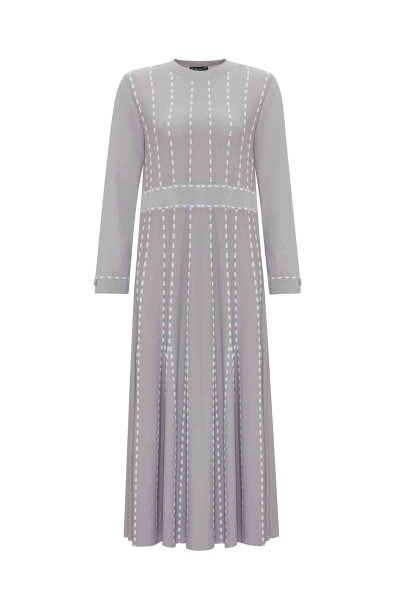 Knitted Technique Knitwear Dress 