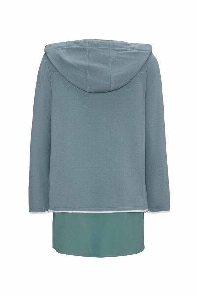 T25PF-6005 Kapüşonlu Triko Tunik ÇAĞLA - 2