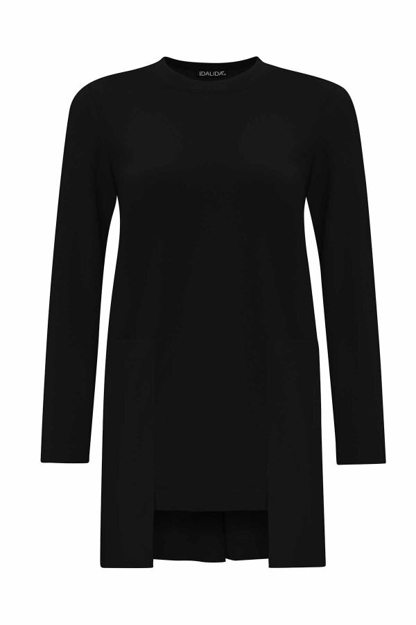 T25PF-6006 Poplin Cepli Triko Tunik BLACK - 1