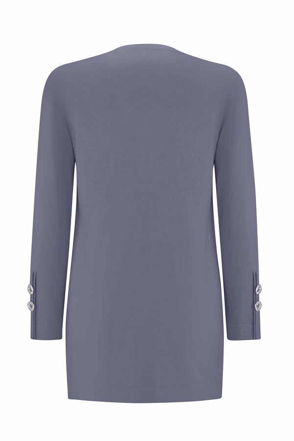 Yanları Yırtmaçlı Triko Bullet Tunik - 2