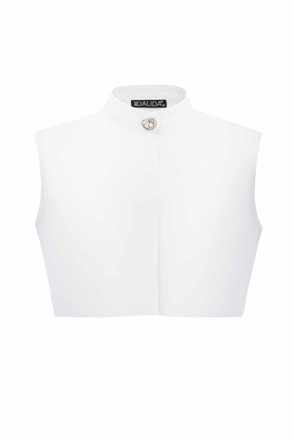 Yanları Yırtmaçlı Triko Ekru Tunik - 3