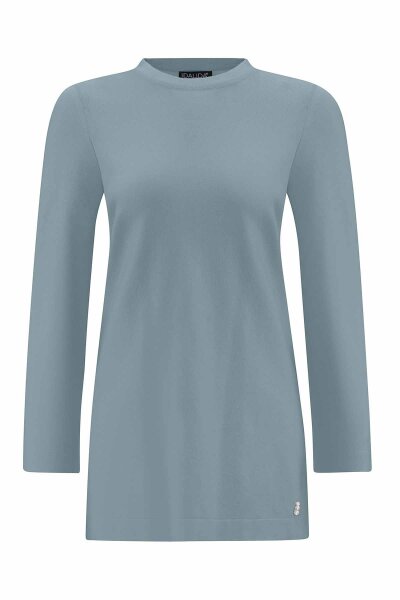 Yanları Yırtmaçlı Triko Küf Tunik 