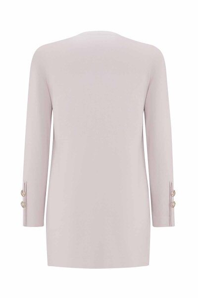 T25PF-6012 Yanları Yırtmaçlı Triko Tunik STONE - MISS DALIDA (1)