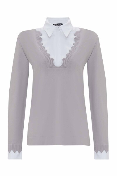 Short Sleeve Knitted Tunic - MISS DALIDA