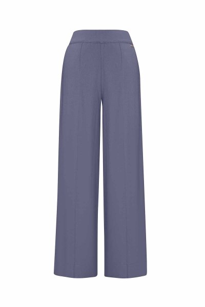 Front Stitched Wide Leg Trousers 