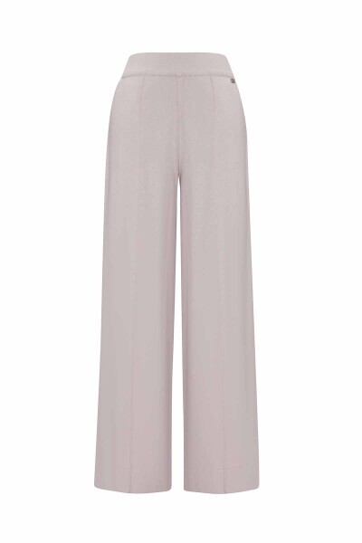 Front Stitched Wide Leg Trousers 