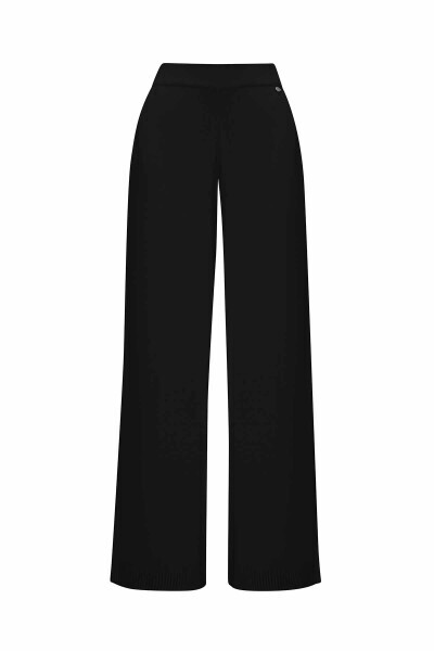 T25PF-7005 Touch Me Bol Paça Triko Pantolon BLACK - 2