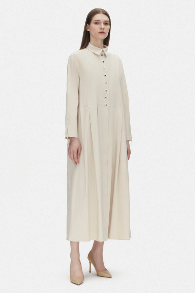 Gömlek Yaka Düğmeli Stone Kap - 2