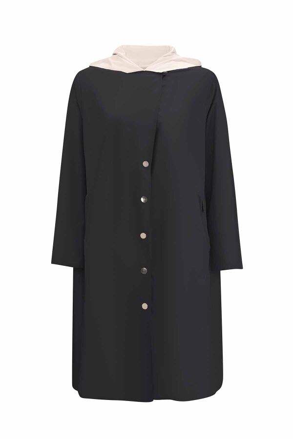 Hafif Yumoş Ekru Mont - 1