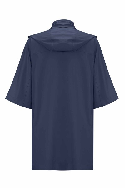 Patterned Lined Fabric Raincoat - MISS DALIDA (1)