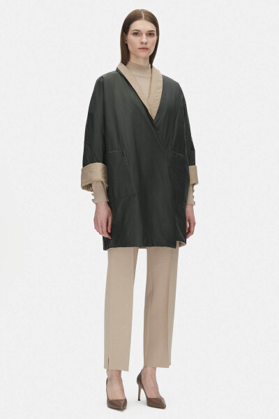 T25PF-8206 Yandan Cepli Yumos Mont GREEN - 1