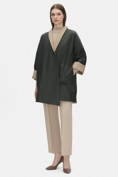 T25PF-8206 Yandan Cepli Yumos Mont GREEN - 2