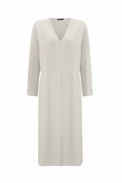 Düz Renk Uzun Triko Smoke Hırka - MISS DALIDA