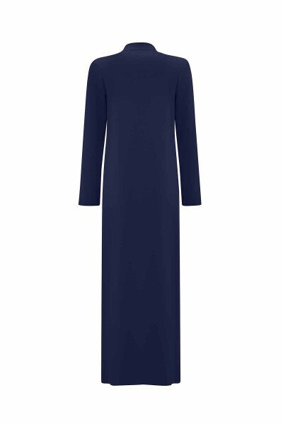 Long Knitted Cardigan with Slit Detail - MISS DALIDA (1)