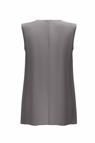 Triko Tiktaklı Cupro Antrasit Takım - 4