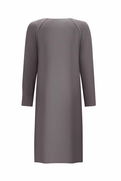 Triko Tiktaklı Cupro Antrasit Takım - 3