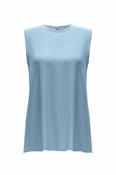 Triko Tiktaklı Cupro Mavi Takım - 3