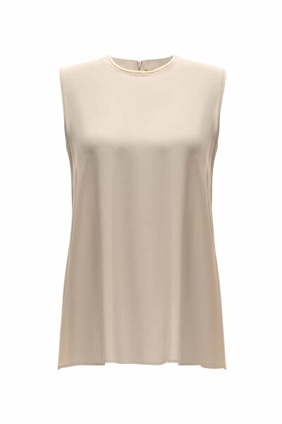 Triko Tiktaklı Cupro Taş Rengi Takım - 2