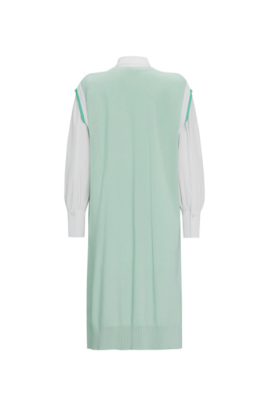 T25Y-1000 Saç Örgüsü Süveter 1243-LIGHT MİNT - MISS DALIDA (1)