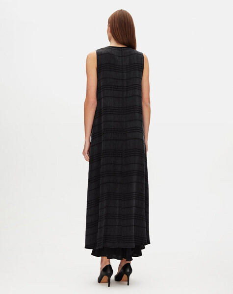 Jacquard Cupro Vest with Aghraf Closure - 3