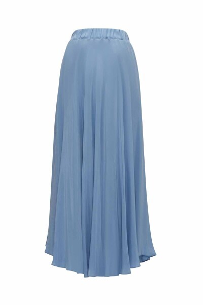 Bias Cut Cupro Flared Skirt - 10