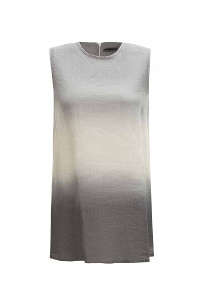 Batik Patterned Linen Shirt - MISS DALIDA (1)