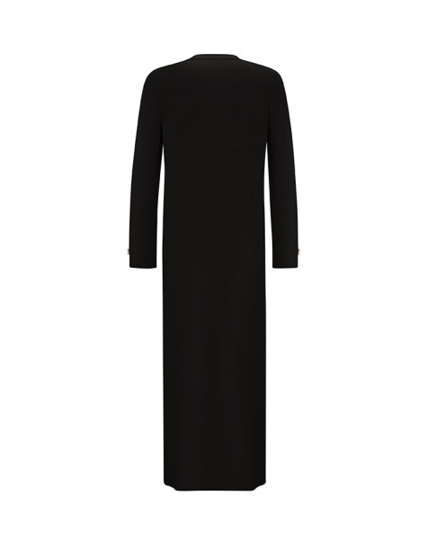 T25Y-4008 Geometrik Desenli Triko Elbise BLACK - MISS DALIDA (1)