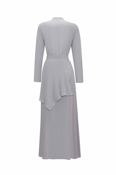 Brit Detaylı Cupro Gömlek - 1