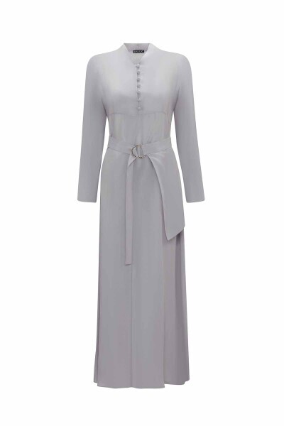 Brit Detaylı Cupro Gömlek - 2