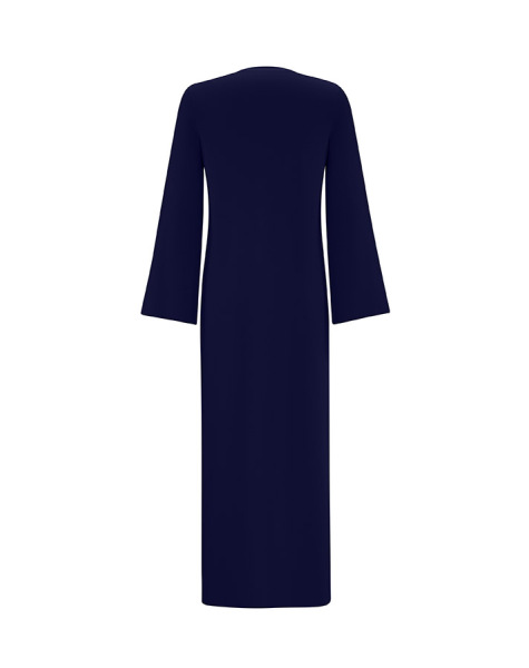 T25Y-4030 Solid Color Basic Knitwear Dress - 9