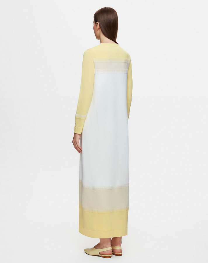 T25Y-4033 Three Color Knitwear Dress - 4