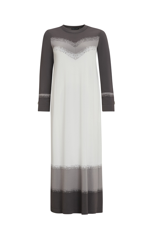 T25Y-4033 Three Color Knitwear Dress - 11