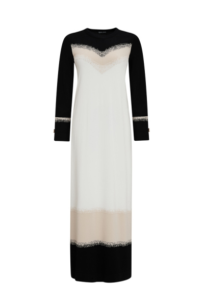 T25Y-4033 Three Color Knitwear Dress - 13