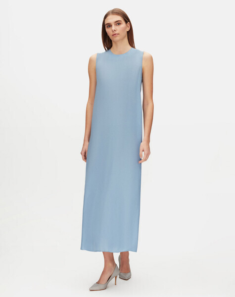 T25Y-4043 Kolsuz Cupro İç Elbise BLUE - 2