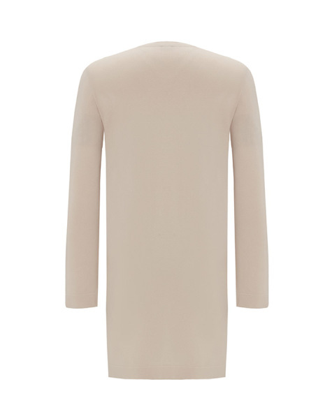 T25Y-6018 Fırça Desenli Triko Tunik 1021-SAND - 2