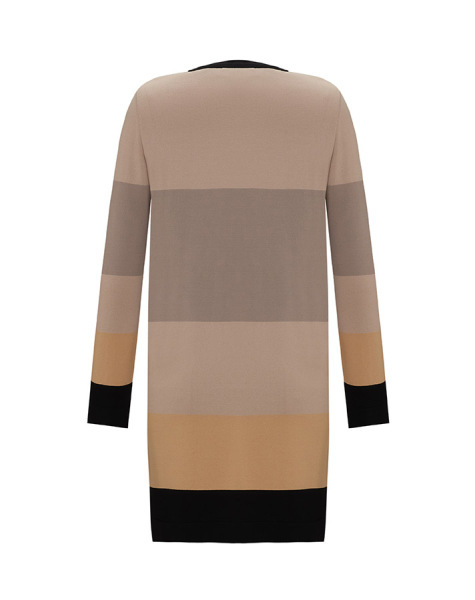 Renkli Desenli Triko Tunik 1179-GREY / MİNT 1243-LIGHT - 7