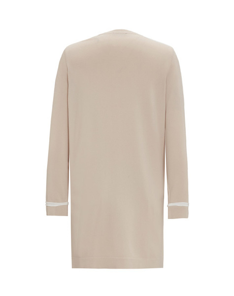 T25Y-6030 Tiktak Detaylı Triko Tunik 1021-SAND - 2