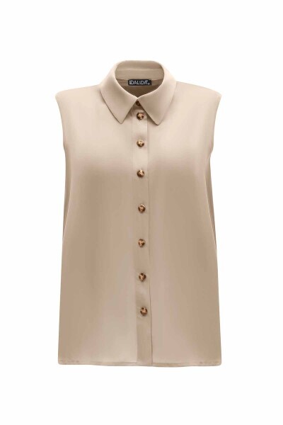 Double Breasted Waist Belted Tunic - 2