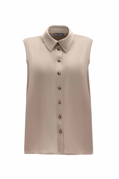 Kruvaze Kesim Beli Kuşaklı 1237-MİNK Tunik - 22