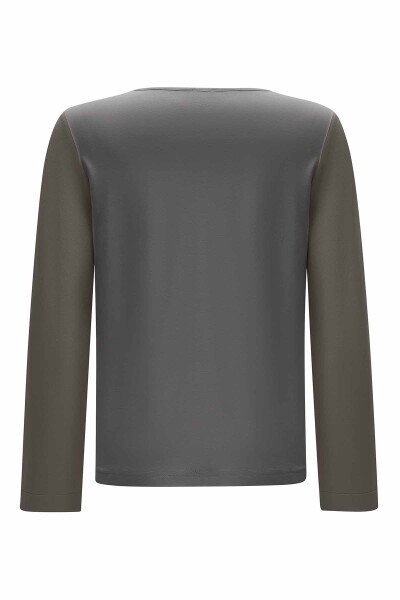 Linen Tunic with Side Buttons - 15