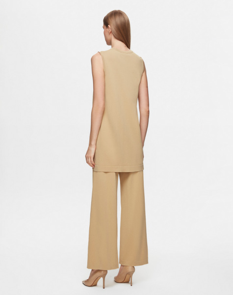 T25Y-7001 Bol Paça Triko Pantolon 1241-CAMEL - MISS DALIDA (1)